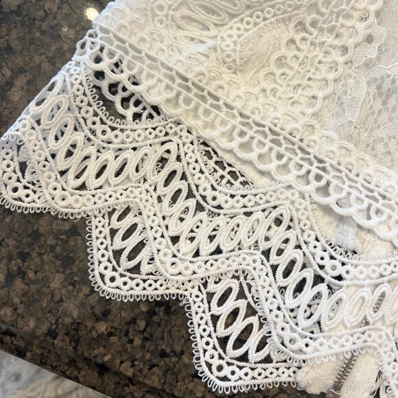 NWT Victorian All Lace Blouse Top Size Small - Picture 10 of 13